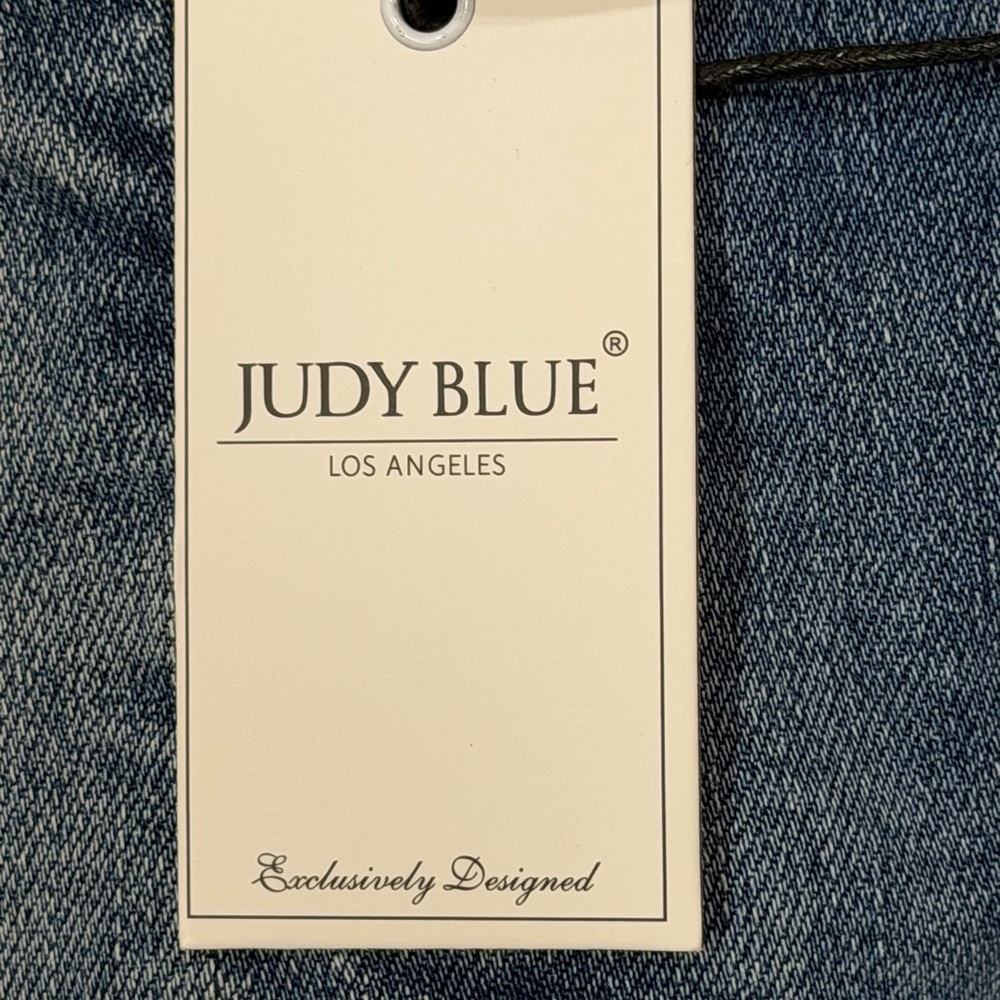 Judy Blue Sherpa Lined Denim Vest 2XL NWT Medium Wash Button Front Cozy Western - Picture 4 of 10